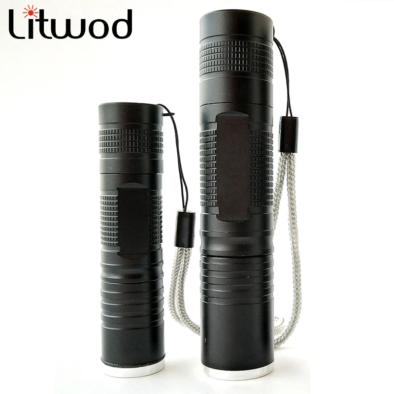Litwod Z15 S5 светодиодный фонарик алюминиевый водонепроницаемый Масштабируемые Light