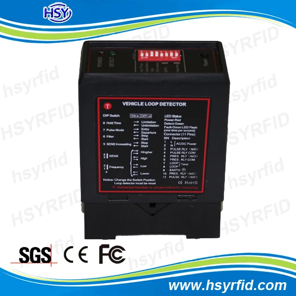 Free shipping Car Parking Management Vehicle single Loop Detector +1