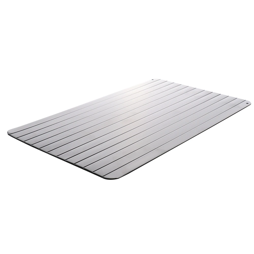New Fast Defrosting Tray Thaw Frozen Food Meat Fruit Quick Defrosting Plate Board Kitchen Gadget drop shipping New Fast Defrosting Tray Thaw Frozen Food Meat Fruit Quick Defrosting Plate Board Kitchen Gadget drop shipping