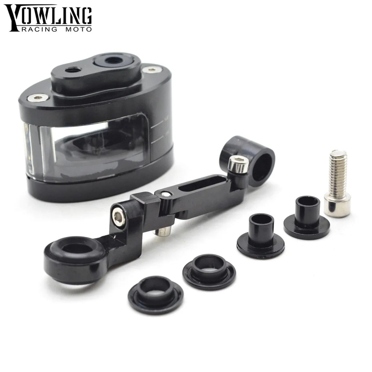 

Universal Motorcycle Brake Fluid Reservoir Tank with mounting kit For MV Agusta Brutale 675 750 800 910 920 989 1078 1090 RR S