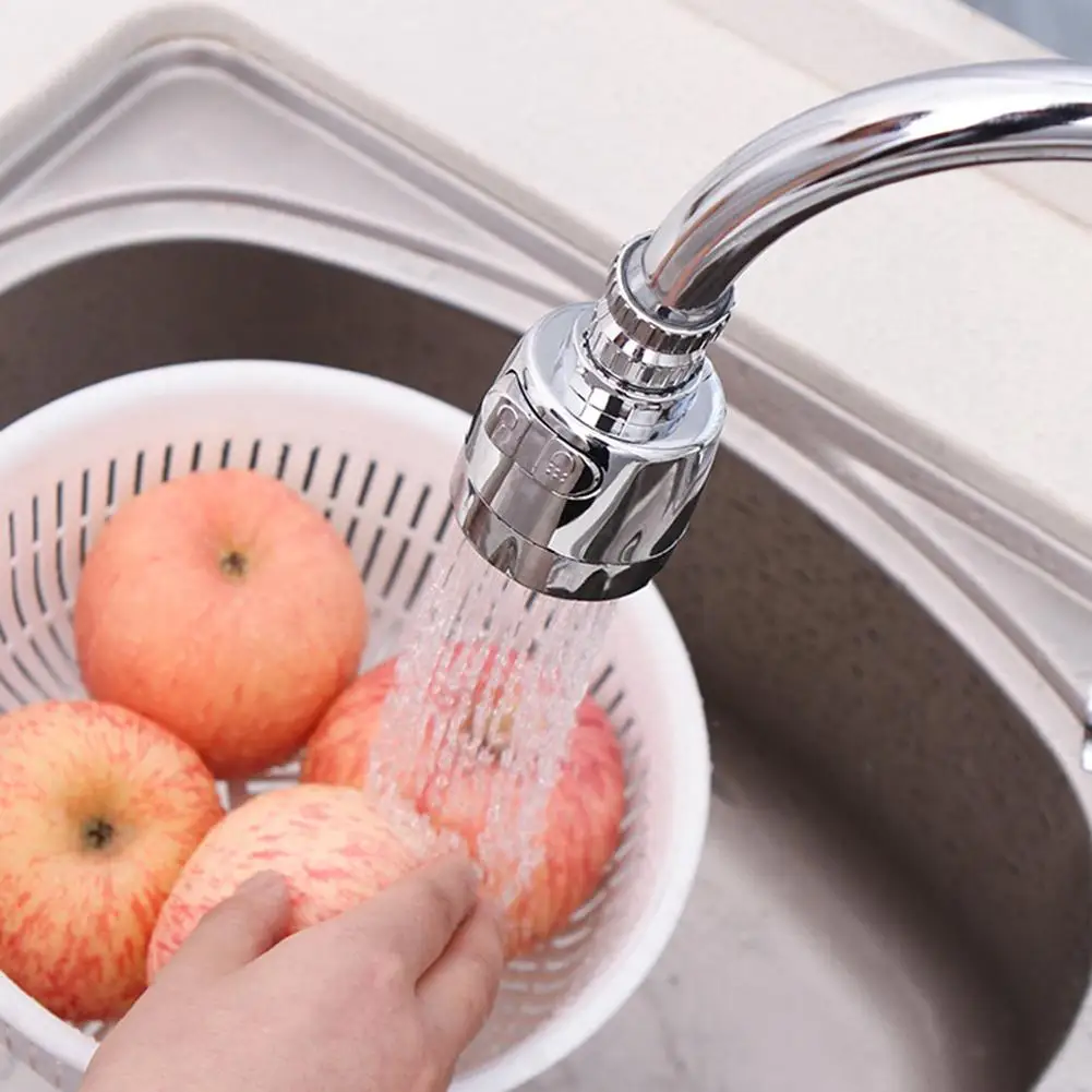 

Innovative Kitchen Faucet Stainless Steel Splash-Proof Universal Shower Water Rotatable Filter Sprayer Nozzle Faucet Extension