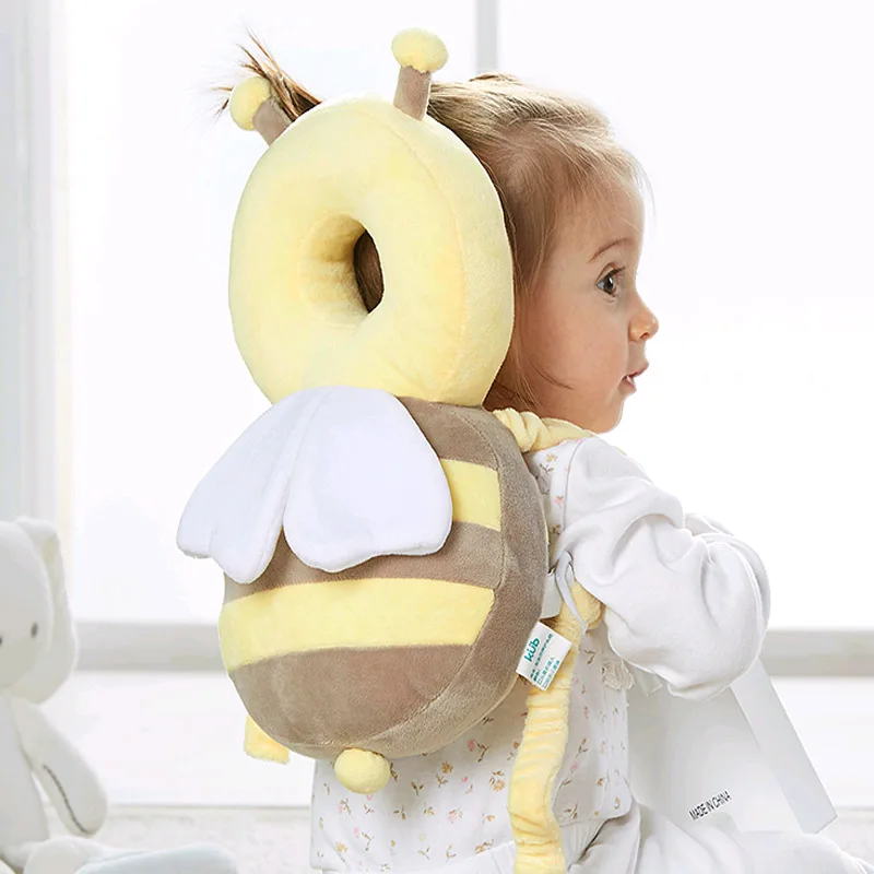 Baby Head Protector Pillow Pad Kids Headrest Pillow Baby Neck Care Cute Wings Nursing Drop
