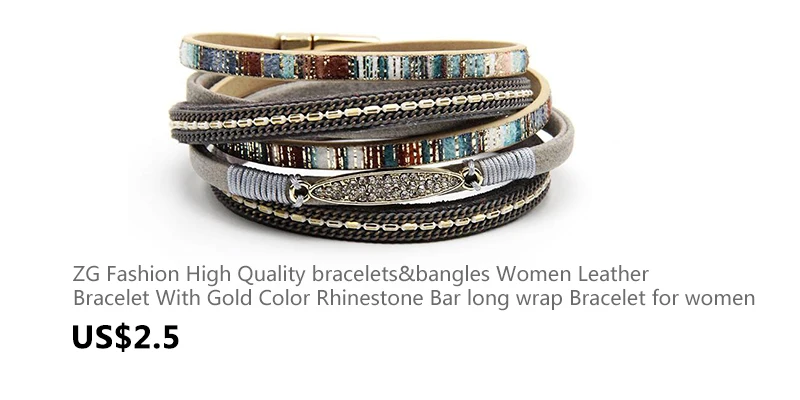 Браслет из натуральной кожи для женщин, высококачественный кожаный браслет в стиле панк, 4 цвета, браслет на молнии с подвесками-кисточками