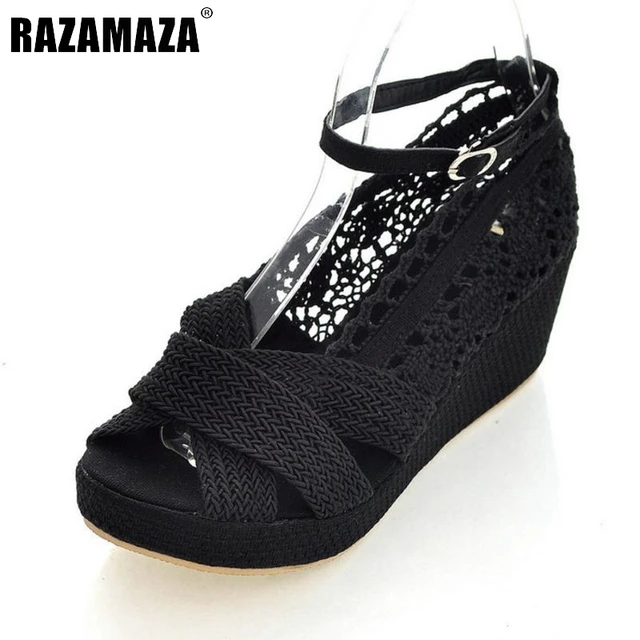 Dolce Fretwork Buckle Sandalo Con Zeppa di Marca di Alta Tacco Dolce Fretwork Buckle Sandalo di Con Zeppa di Sandalo Marca di Alta Tacco c90a0d