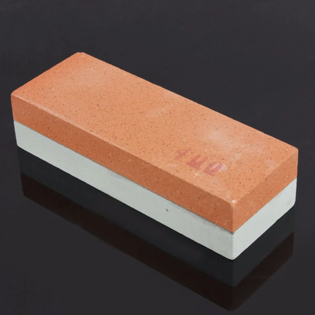 1pc Kitchen Double Sided Sharpening Sharpener Wet Stone Razor Whetstone