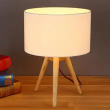 Минимализм современный скандинавский спальня настольные лампы светильник