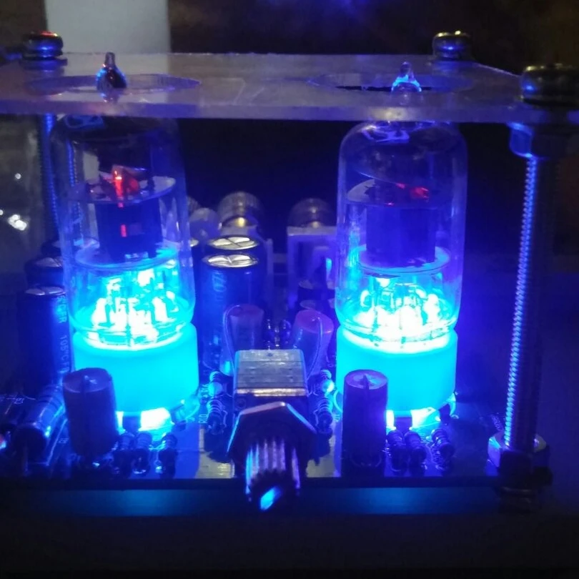 2017 Diy Kits 6j1 Tube Preamp Amplifier Board Preamp Headphone Amp 6j1