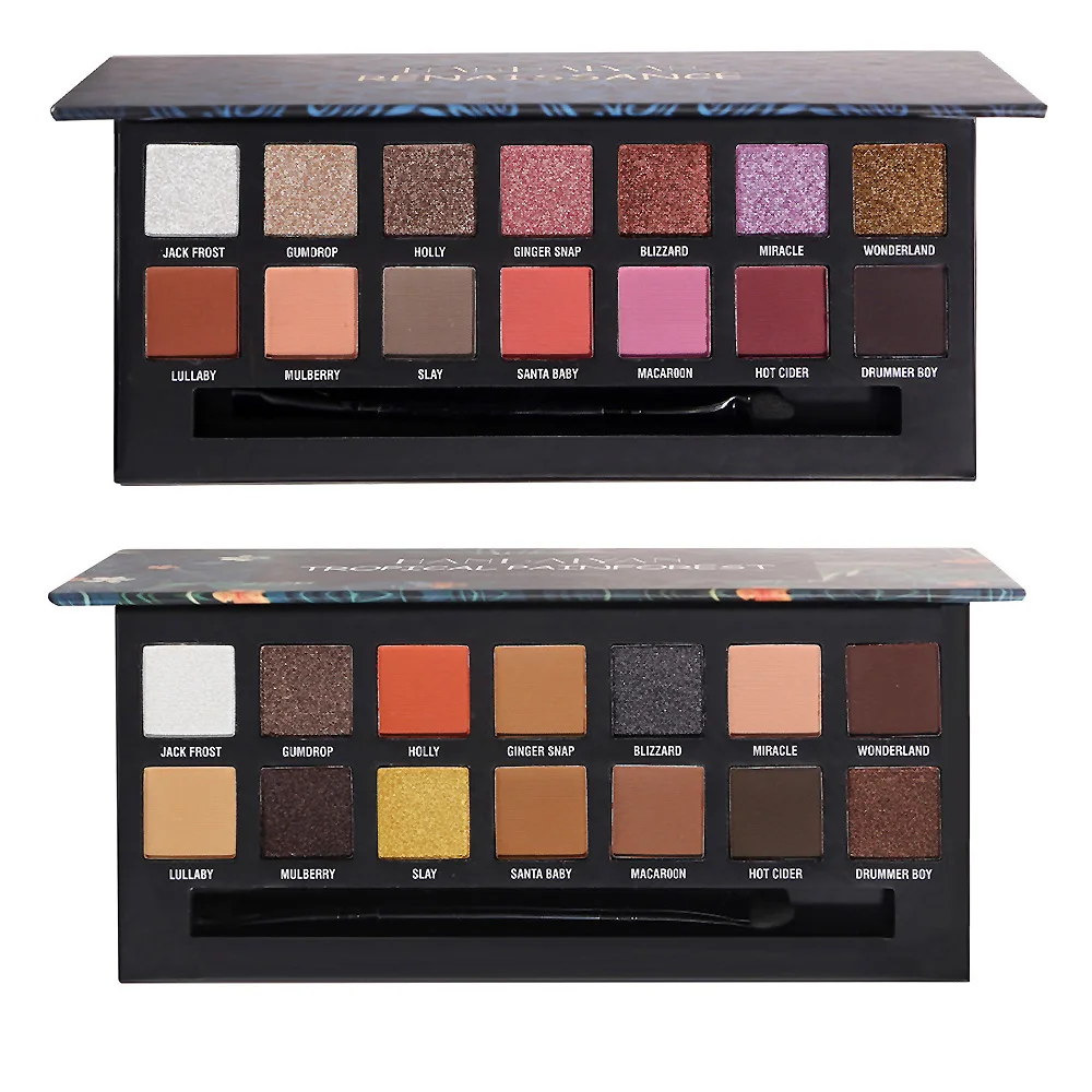 

14 Color Pigment Shimmer Matte Eyeshadow Palette Miner Pop Nuda Beauty Eye Shadow Eye Makeup