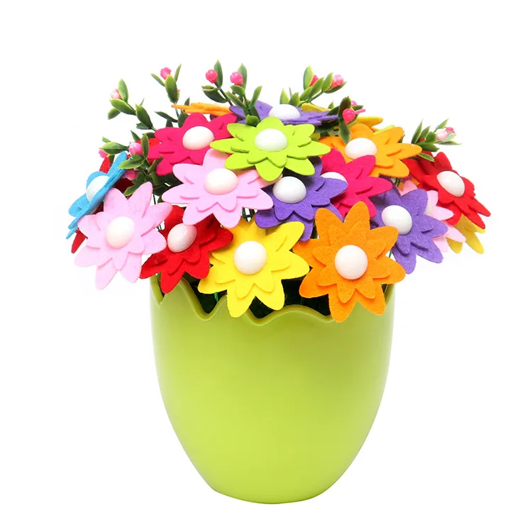 1 random delivery Button bouquet diy children's handmade materials bag button painting kindergarten educational toys 1 random delivery Button bouquet diy children's handmade materials bag button painting kindergarten educational toys