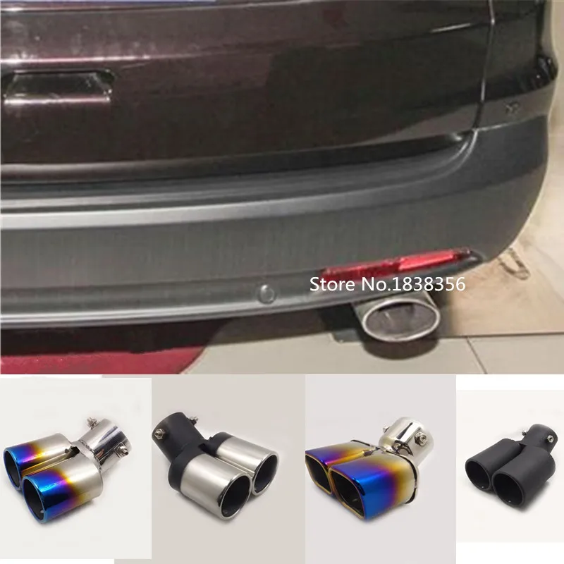 1 шт. наклейка на глушитель для Honda CRV выхлопной трубы из нержавеющей стали CR-V 2015 2016