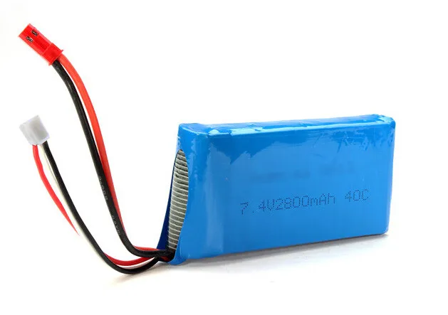 1 шт. Lipo батарея 7 4 V 2200mah 40C 2S lipo для WLToys V262 V333 V323 V666 радиоуправляемого вертолета