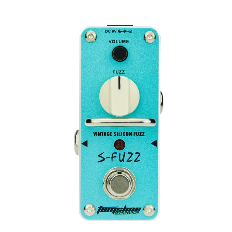 Арома ASF-3 S-Fuzz Винтаж кремния Fuzz педаль эффектов для электрогитары мини один