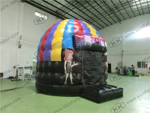 inflatable disco glitter dome bouncer for party
