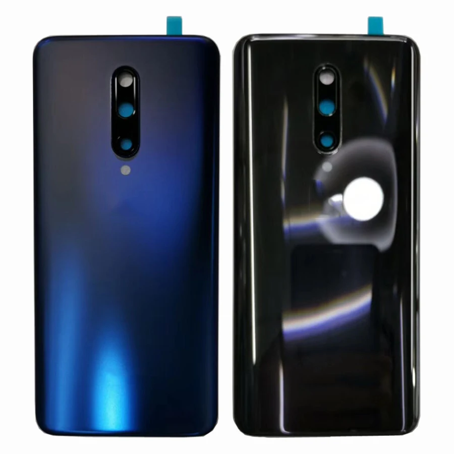 

100% Original For OnePlus 7 Pro 7pro Battery Cover Case Back Rear Door Housing Cover Replacement Parts With Camera Glass Lens