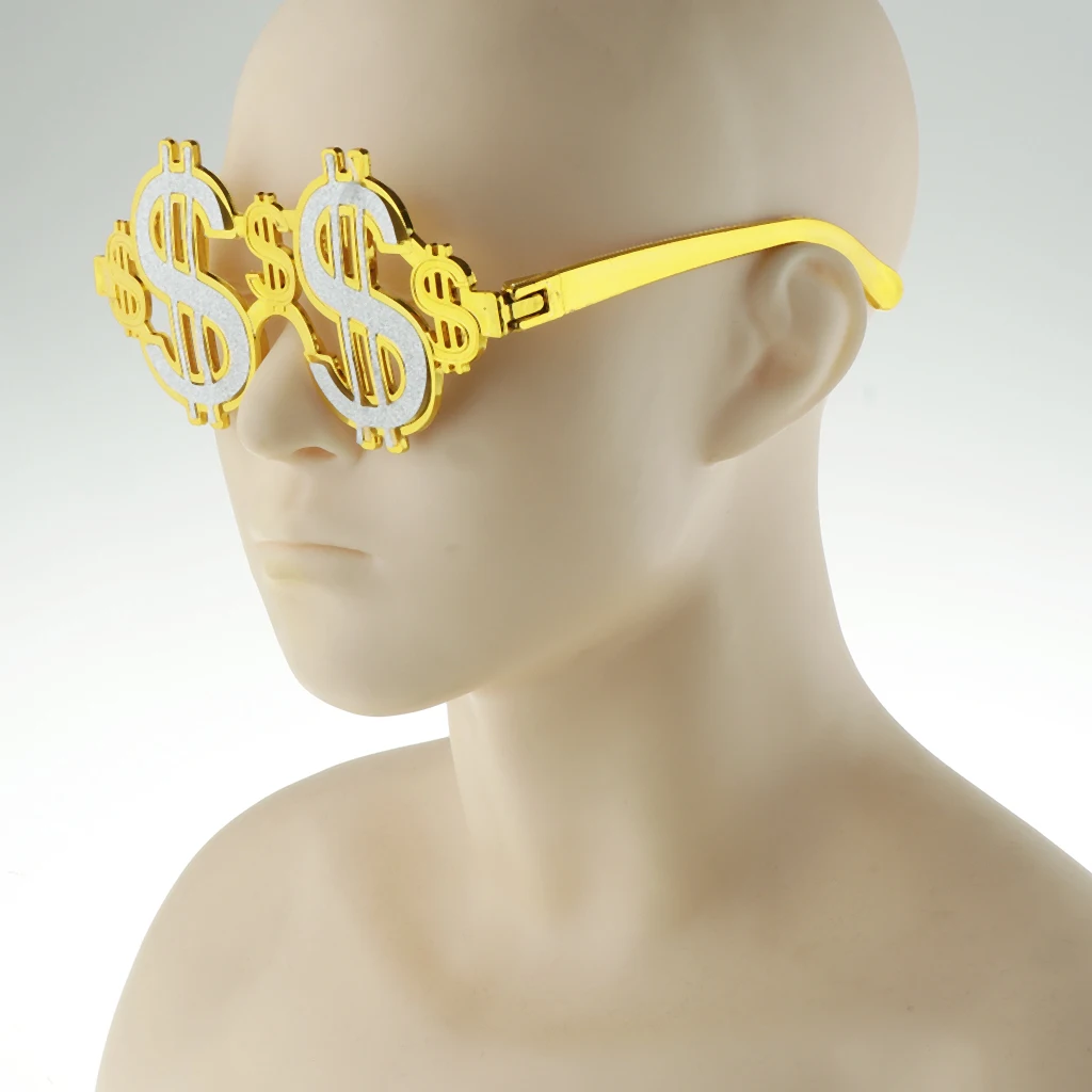 Funny Men Women Dollar Sign Money Cash Casino Sunglasses Kids Adults  Holiday Party Accessories Eye Wear Glasses - AliExpress