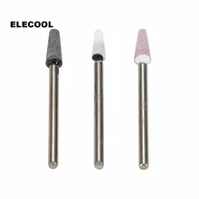 1 шт. конус плоский хвостовик 2,34 мм Шлифовальная головка колеса родной карбид кремния Carborundum полировка Шлифовальная головка колеса инструмент