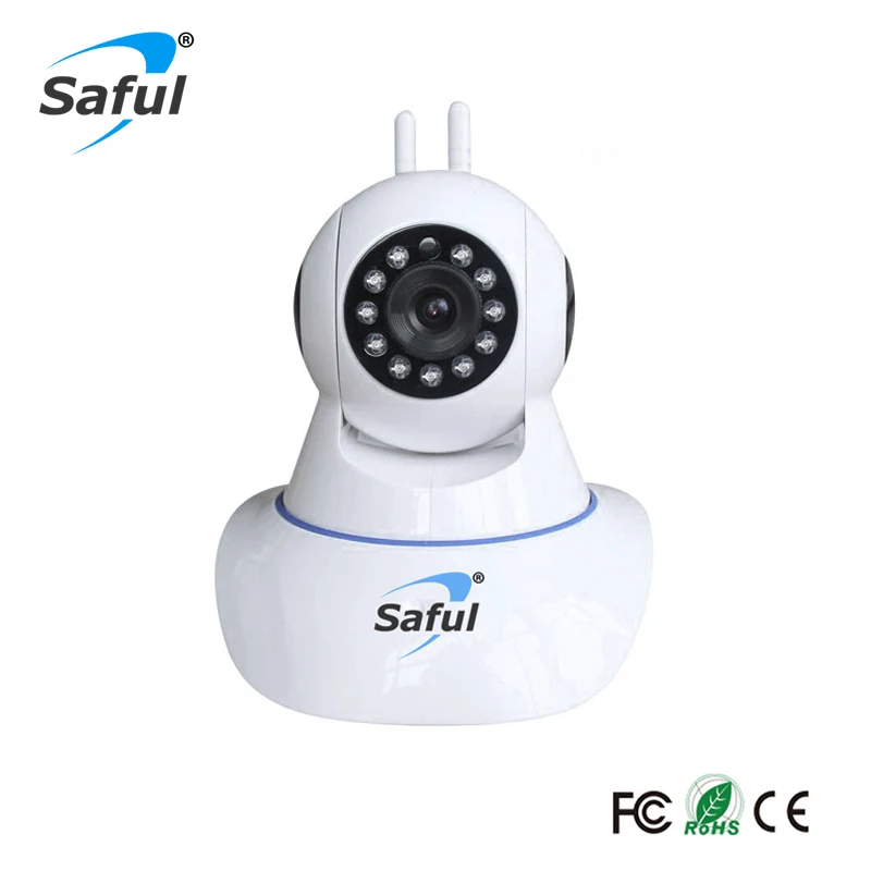Saful Wireless IP Camera WiFi Home Security Onvif Surveillance Baby Monitor Night P2P network IR with | Безопасность и защита
