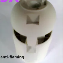 5X E27 светодиодный пластиковый патрон лампы конвертер лампочки адаптер для лампы ламповый патрон с отслеживанием НЕТ