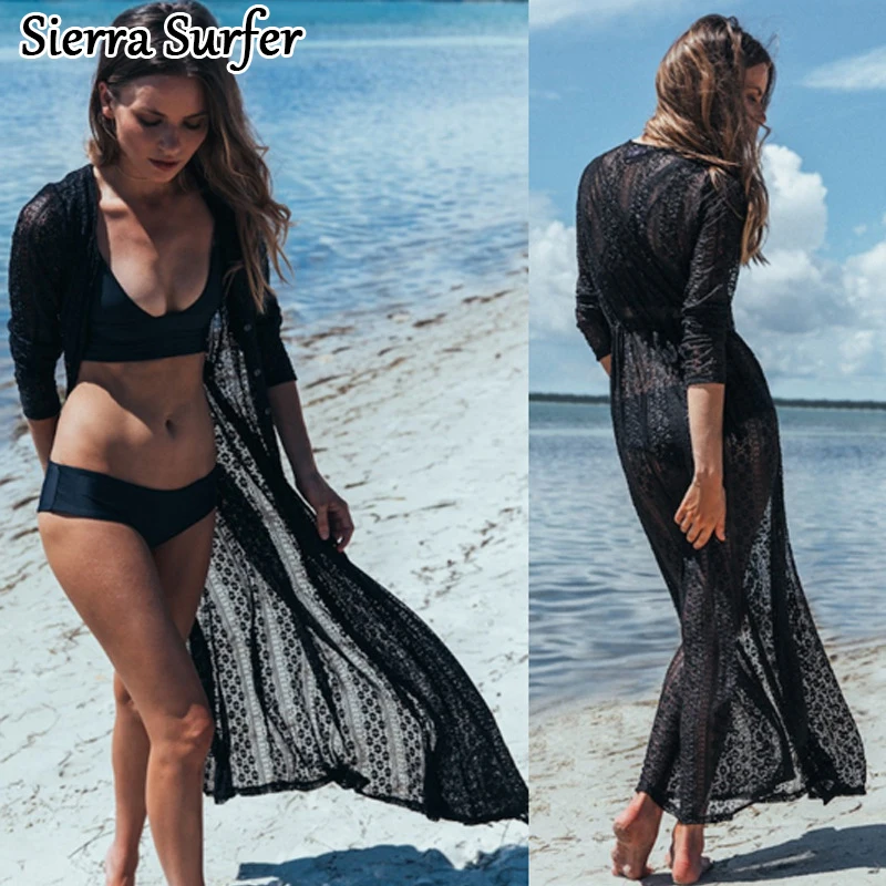 

Bathing Suit Cover Ups Swimwear Women Swim Up Swimsuit Coverup 2019 Saida De Banho Para Praia Longa Renda Maios Toalla Pareo