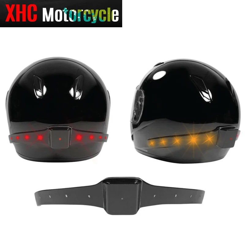 Wireless Motorcycle smart helmet light Motocross Helmet LED Safety