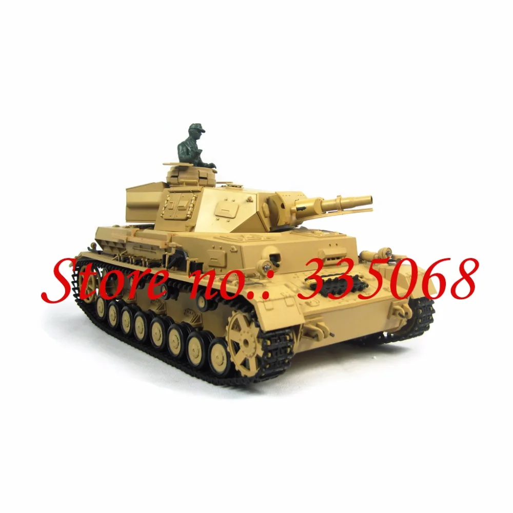 HENGLONG 3858-1 RC tank Dak pz.Kpfw.IV Ausf.F-1 1/16 RTR-2.4G | Игрушки и хобби