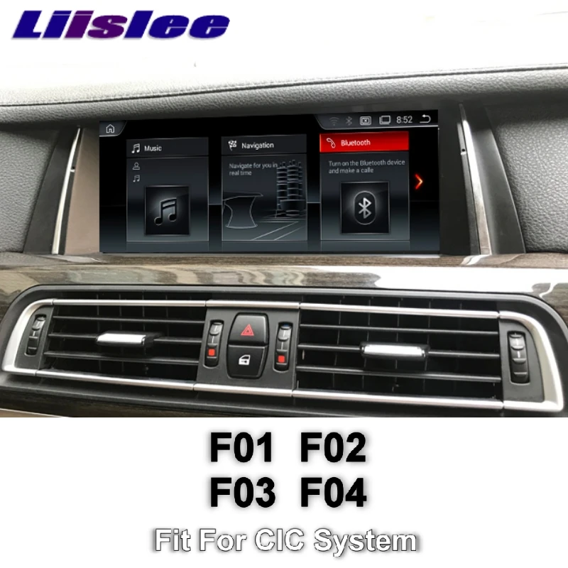 LiisLee Автомобильный мультимедийный gps аудио Hi-Fi Радио стерео для BMW 7 серии F01 F02 F03 F04 CIC стиль навигации NAVI
