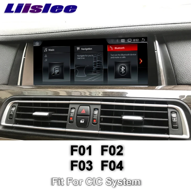 Best LiisLee Car Multimedia GPS Audio Hi-Fi Radio Stereo For BMW 7 Series F01 F02 F03 F04 Original CIC Style Navigation NAVI 8