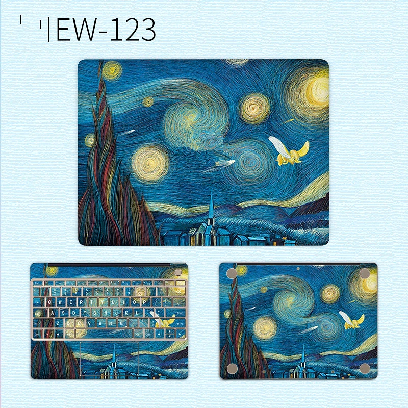 Белая мраморная наклейка для ноутбука huawei Matebook X Pro 13,9X13,3 Виниловая наклейка для ноутбука MateBook E 12 D 15,6 кожа для ноутбука - Цвет: 14