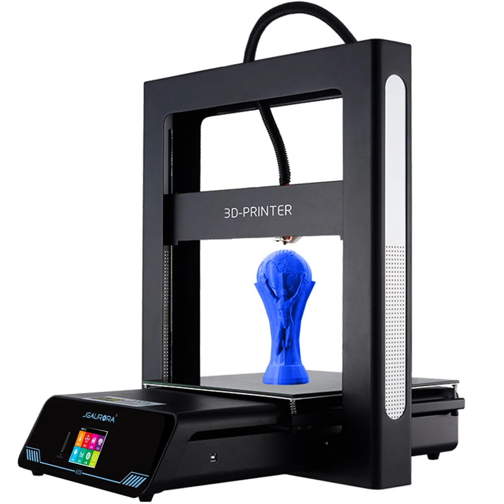 3D принтер JGMAKER A5S большой размер печати 305X305X320mm цветной сенсорный дисплей высокая