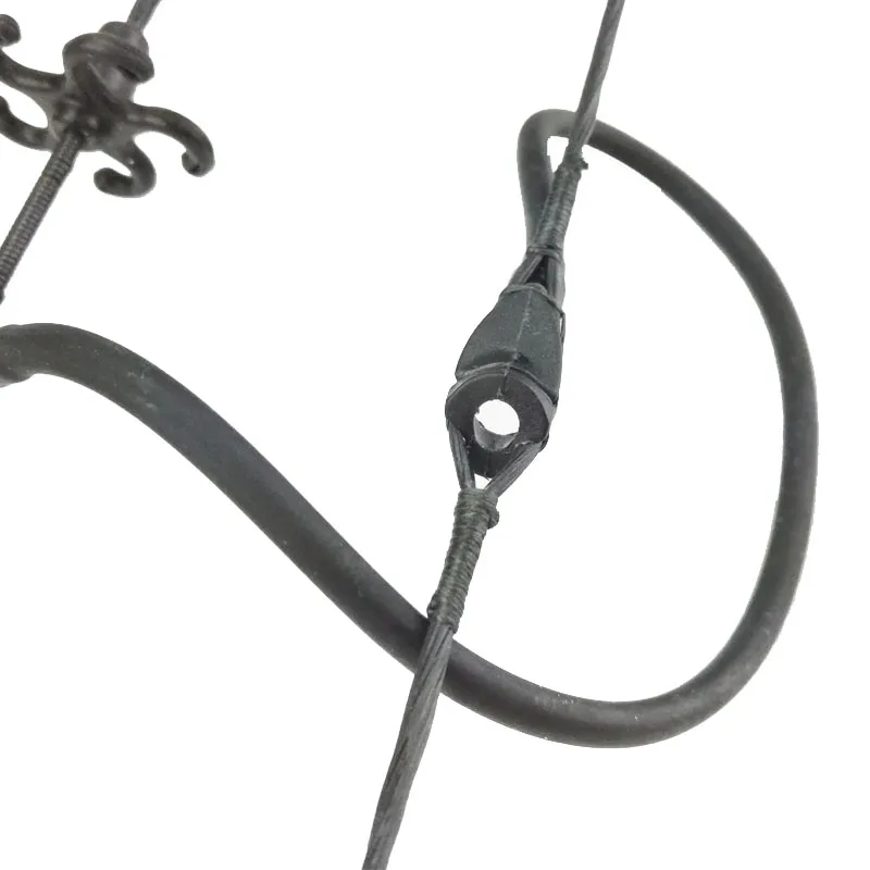 3 Pieces Archery peep sight With Silicone Rubber Tubing Hole Hunting