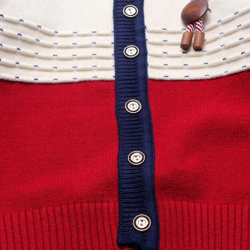 Мягкие свитера для мальчиков, кардиган, Хлопковый вязаный детский кардиган, Свитера с пуговицами, лоскутный детский зимний теплый свитер, одежда для мальчиков