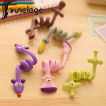 Funelego 1 5 Pieces Lot USB Cord Winder Earphone Wire Protector Cartoon Animal Style Organizer D17 Model Data Cables Management Funelego 1 5 Pieces Lot USB Cord Winder Earphone Wire Protector Cartoon Animal Style Organizer D17 Model Data Cables Management