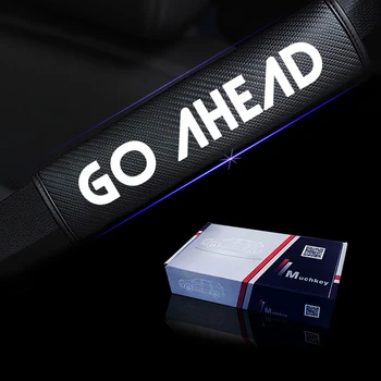

Muchkey 2Pcs Car Reflective Safety Seat belt Shoulder Protection Seat Belts Padding Soft Safety Car Parts Car Accessories