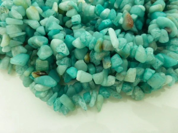 

2 Women Figaro ChainRound Hot Sale New Fashion Amazonite Diy beads