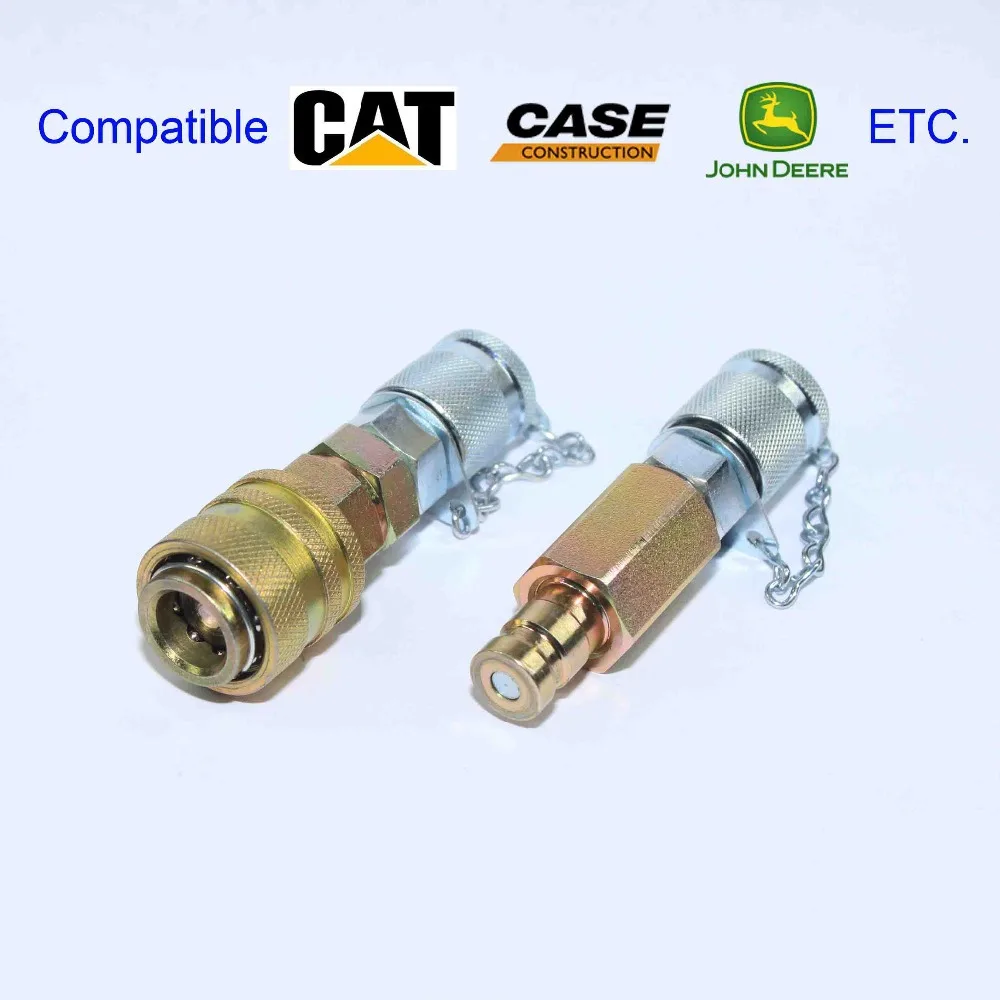 

excavator Construction Machine hydraulic Tester KIt Quick Release coupling (CAT-F/M)