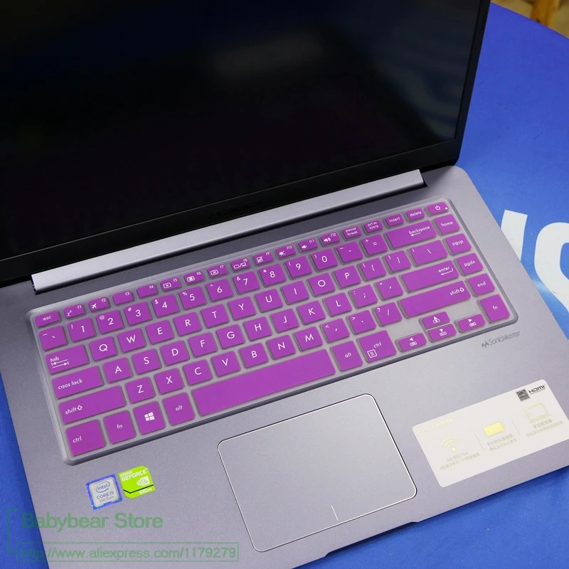 15,6 дюйма клавиатура протектор кожного покрова для Asus vivobook s15 X510 X510UQ X510UA X510UR X510UF X510U S5100UA S510U 15 дюймов