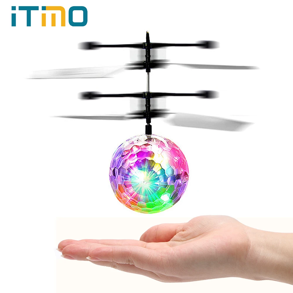 Itimo мини Helicotper Свет летающий мяч световой Освещение Оригинальные светильники Электронный Инфракрасный индукции Дистанционное управление