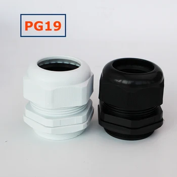 

1Pcs PG19 Plastic Waterproof Cable Gland For 12-15mm IP68 Nylon Cable Gland