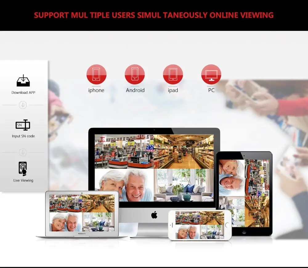 12  Morcembr Video Surveillance System 1MP 4CH CCTV  Camera System 720P 4CH AHD DVR  infrared Video Surveillance Cameras