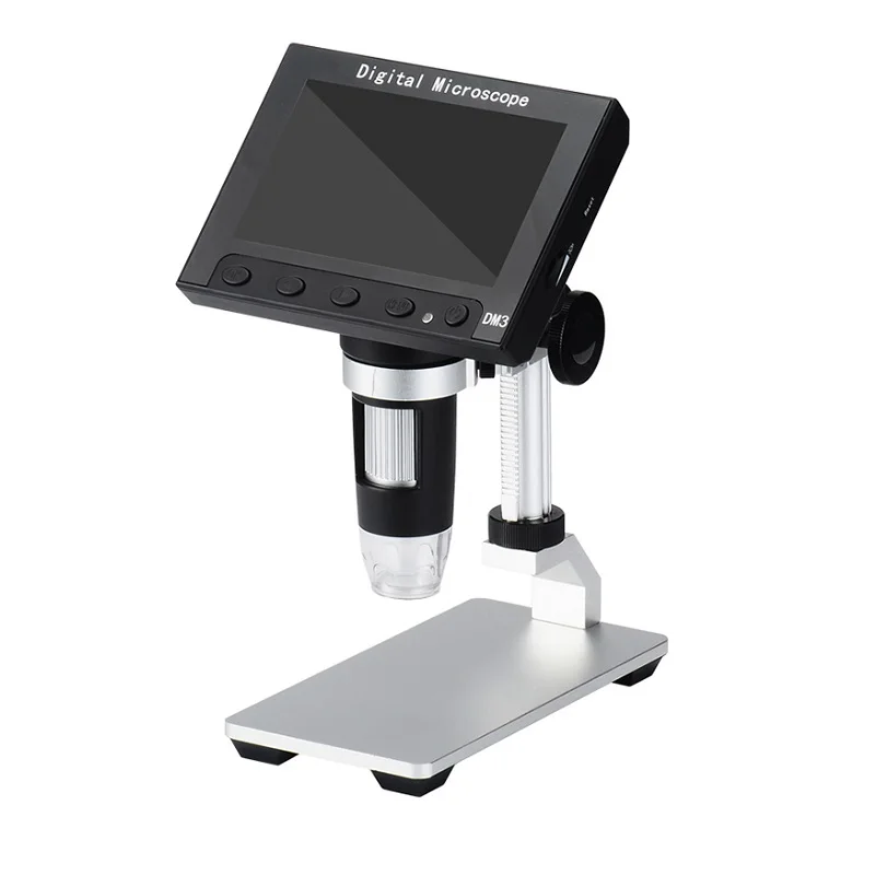 HD цифровой микроскоп с экраном 1000 раз мобильный материнская плата телефона ремонт промышленный электронный увеличительное стекло портативный
