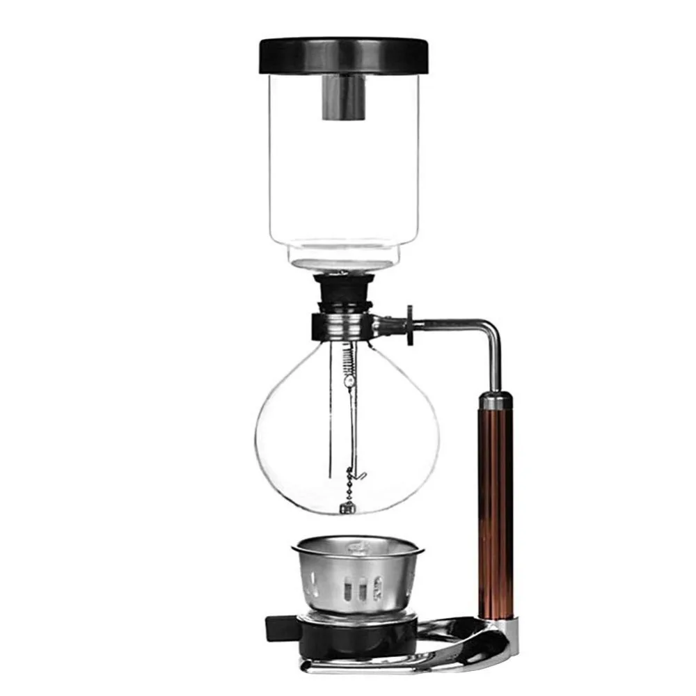 Hand Siphon Coffee Maker Pot vacuum coffee brewer siphon Durable Heat