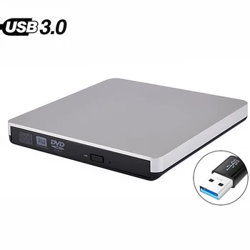 

External USB 3.0 High Speed DL DVD RW Burner CD Writer Slim Portable Optical Drive for Asus Samsung Acer Dell Universal SONY HP