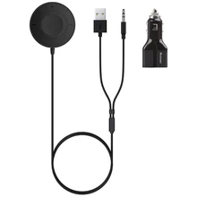 Hands-Free EDR Bluetooth аудио Hands-Free Car Kit Беспроводной Bluetooth 4,1 Музыка приемник с микрофоном 3,5 мм AUX Dual USB Зарядное устройство