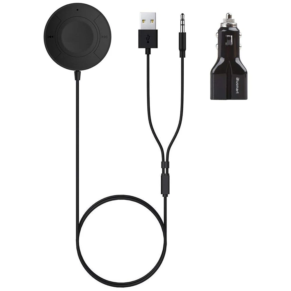 Hands Free EDR Bluetooth Audio Hands Free Car Kit Wireless Bluetooth 4.1 Music Receiver with Mic