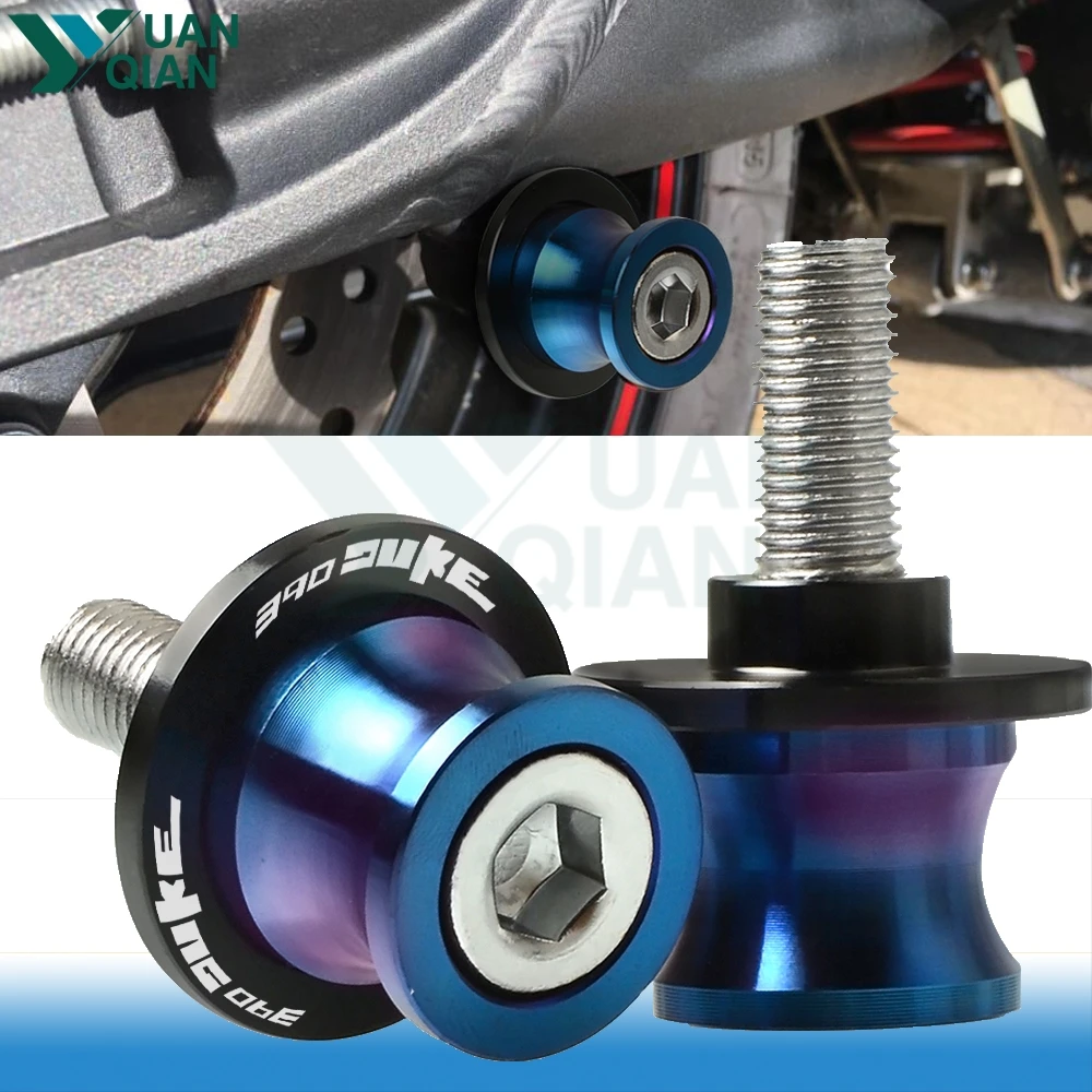 

Motorcycle stands screws Swingarm Spools slider 6MM8MM10MM swing arm Sliders for KTM DUKE390 duke 390 super Duke