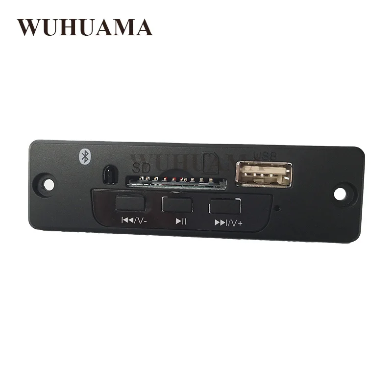 DIY Bluetooth Speaker Module 5V FLAC MP3 Player Decoder Board Audio Decoding LED 3W+3W Amplifier Stereo With Remote Controller