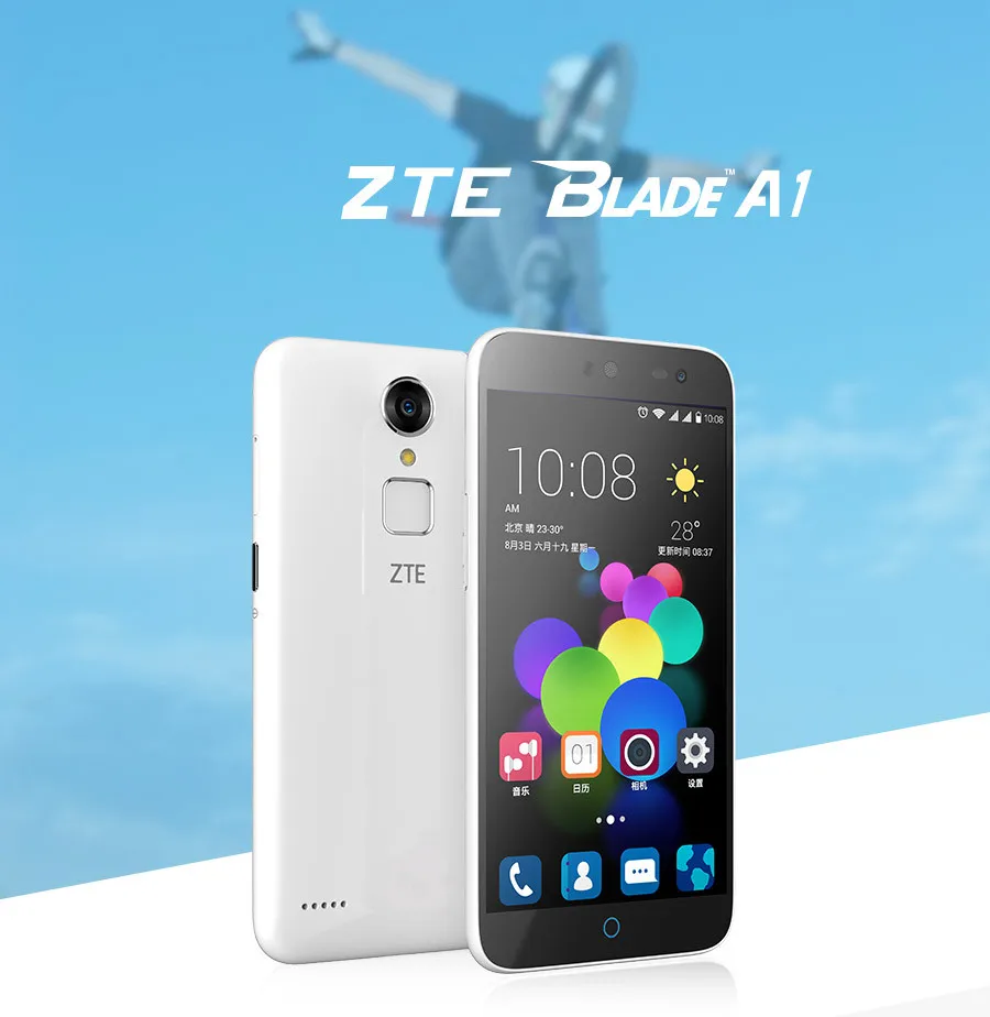 Zte Blade A1 C880A Android 5 1 MTK6735 четырехъядерный мобильный телефон 2G ram 16GROM смартфон 0 1280x720
