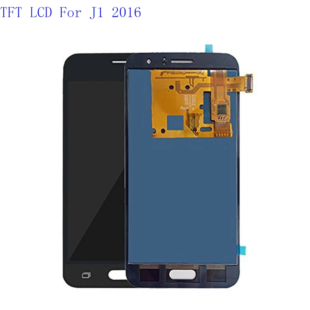 

Super TFT Replacement LCD Display For Samsung Galaxy J1 2016 J120 J120F J120H J1 LCD Touch Digitizer Assembly 100% Tested