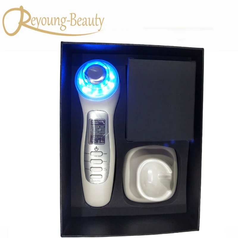 Buy High Frequency Vibrating Galvanic Ultrasonic Photon Led Skin Rejuvenation