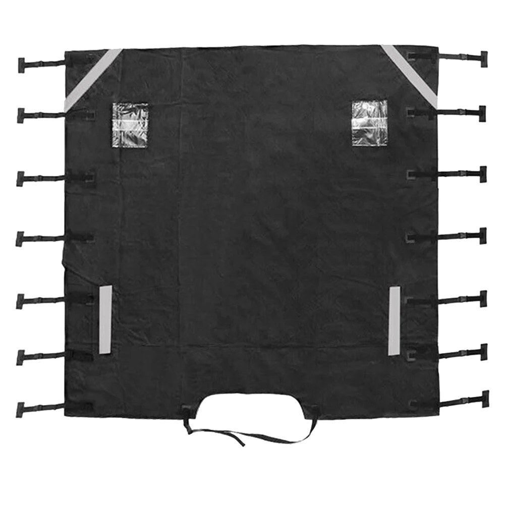 

Professional Universal Impact Resistance Waterproof Dirt LED Lights Reflective Adjustable Towing Protection Caravan Front Cover